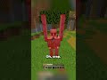 Minecraft, but I have low gravity.. 🌑 #shorts