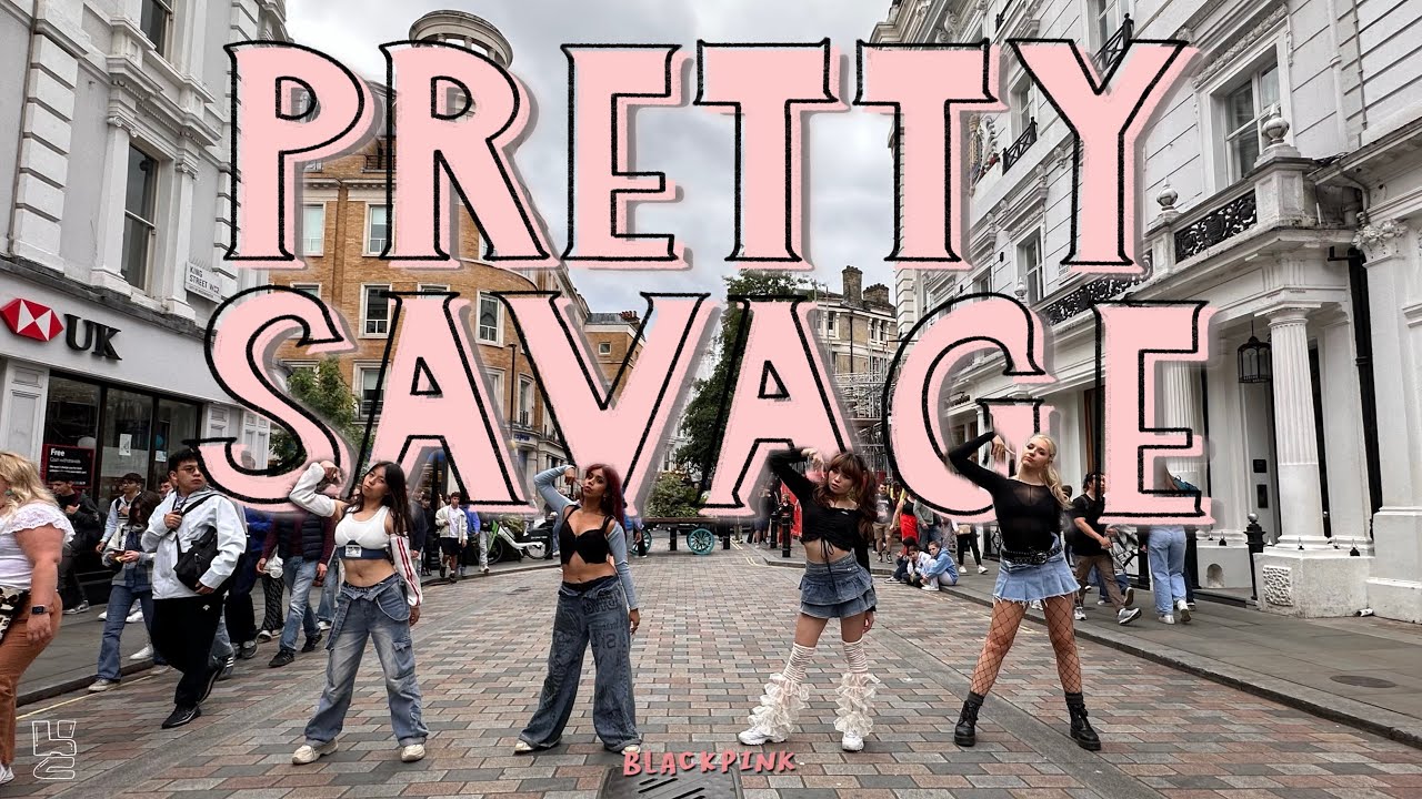 [KPOP IN PUBLIC LONDON] Pretty savage - BLACKPINK | Dance Cover by HKZ Dance