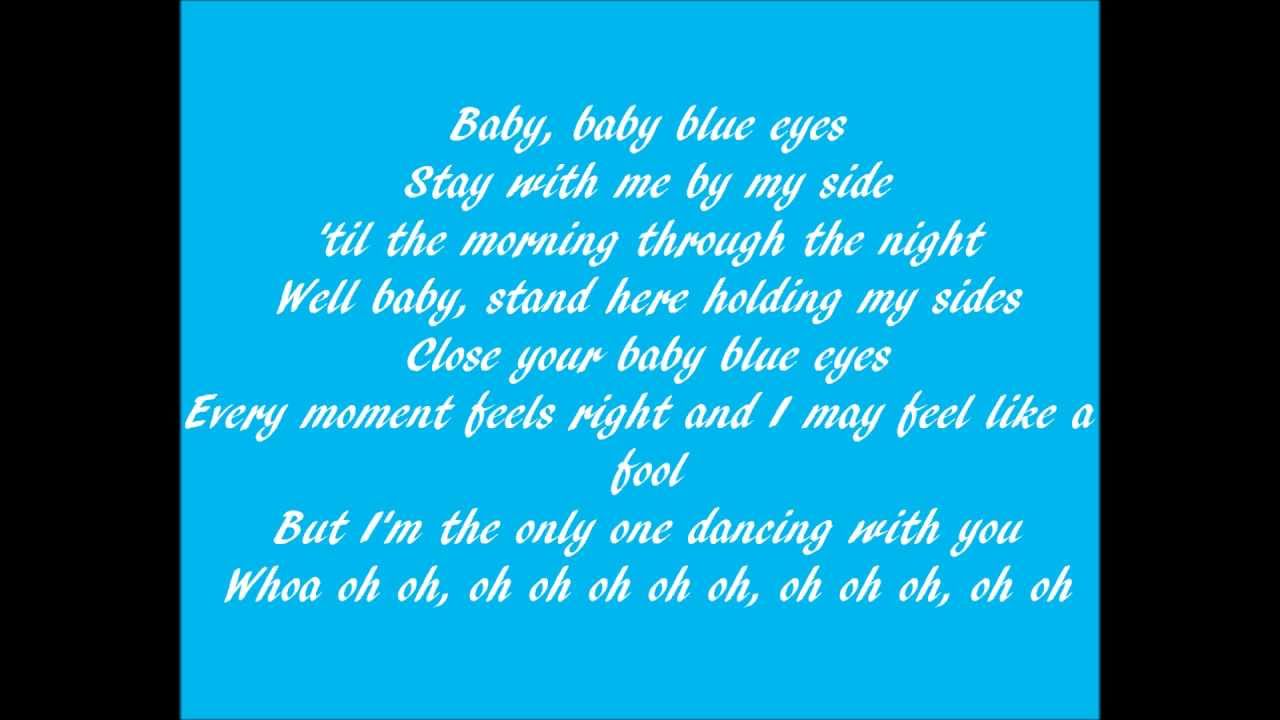 Rocket To The Moon Baby Blue Eyes Lyrics Chords Chordify