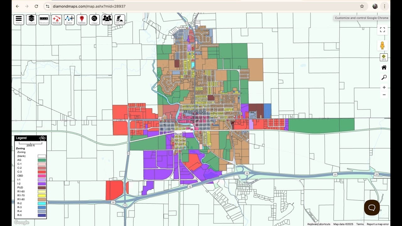 How to Create a Zoning Layer in Diamond Maps