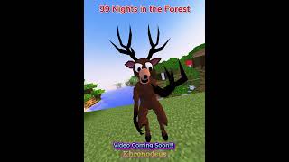 99 Nights in the Forest in MINECRAFT! 👀 screenshot 2