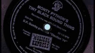 Monty Python's Tiny Black Round Thing & inch Flexi Disc Freebie NME 1974