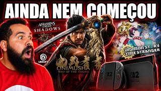 ONIMUSHA IMPRESSIONA E A UBISOFT CONFESSA: O SWITCH 2 AINDA NEM FOI USADO DE VERDADE