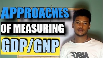 How to measure GDP/GNP using total output approach