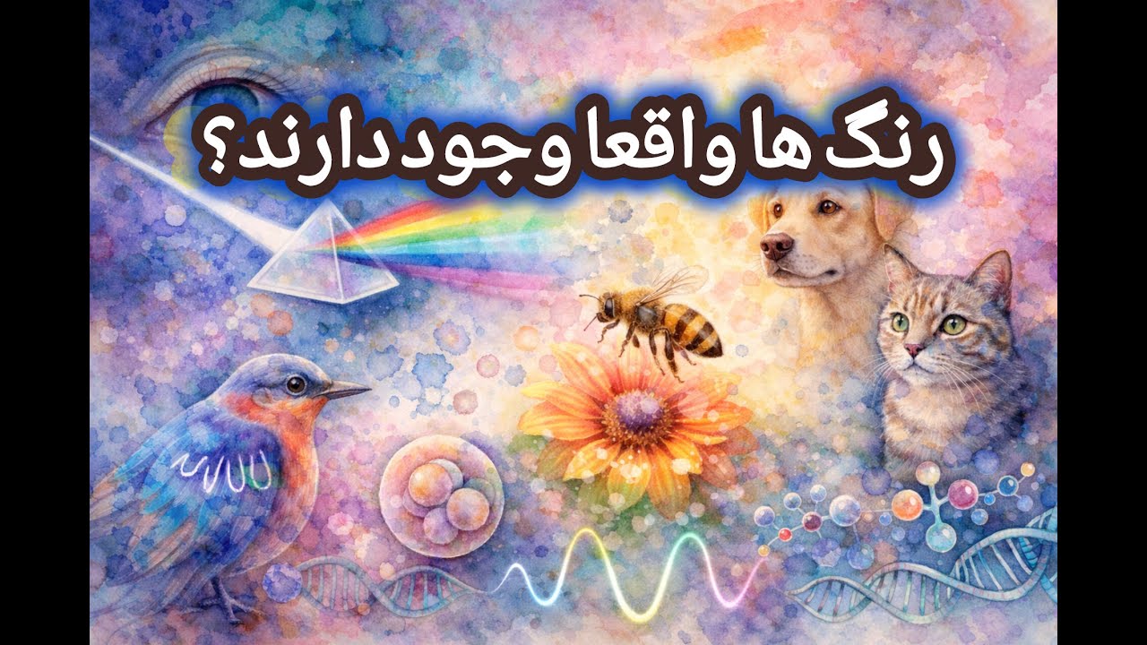 آیا رنگ‌ها واقعیت‌اند یا یک توهم عصبی؟