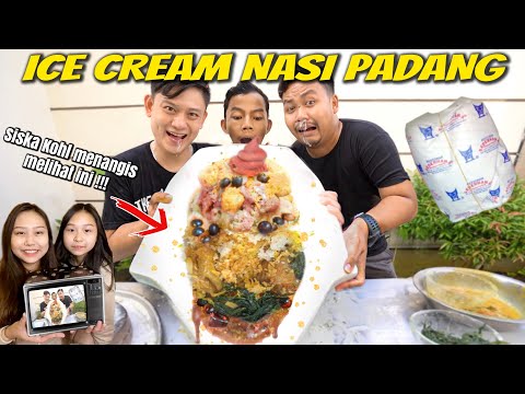 Nasi Padang Campur Es Krim