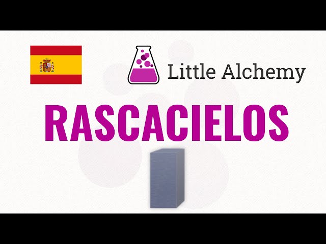 Cómo hacer un LÁPIZ en Little Alchemy 