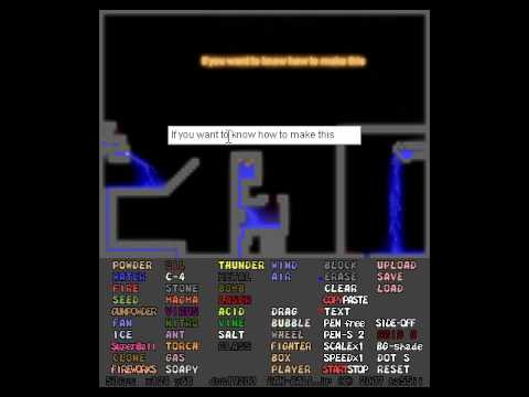 Powder Game - Simple Bathroom