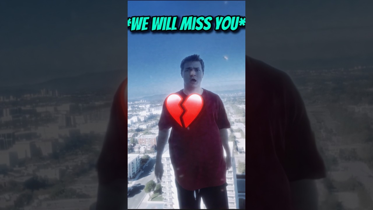 When Steak JUMPED OFF HIS BALCONY..😱😢