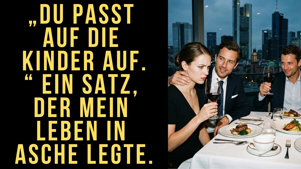 „Du passt auf die Kinder auf.“ Ein Satz, der mein Leben in Asche legte.