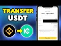 How to Transfer USDC from Binance to KuCoin (2025)