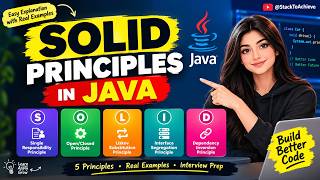 SOLID Principles in Java Explained with Real Examples 🔥 | S.O.L.I.D. Principles for Interviews