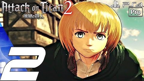 Attack on Titan 2 - Gameplay Walkthrough Part 2: 104 Cadet Corps