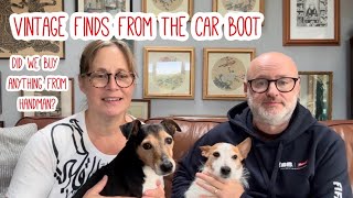Vintage Finds From The Car Boot #carboothaul #vintageseller #reseller #vintagefinds