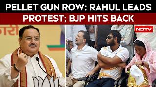 Pellet Gun Row Escalates: FIR Filed, Rahul-Priyanka Lead Protest; BJP Hits Back