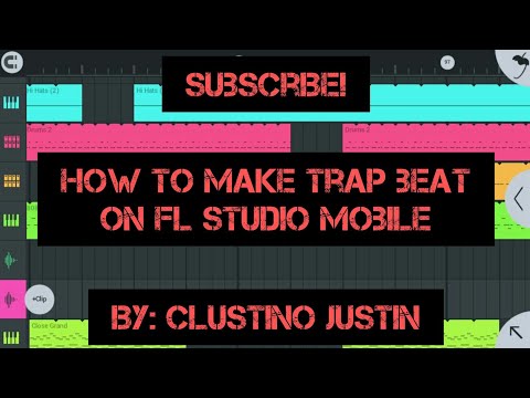 How To Make A Trap Beat on Fl Studio Mobile| Free Beat| Tutorial| Prod. by Clustino Justin isimli mp3 dönüştürüldü.