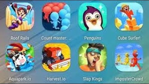 Cube surfer VS Roof Rails All Levels New Big Update Gameplay 4K