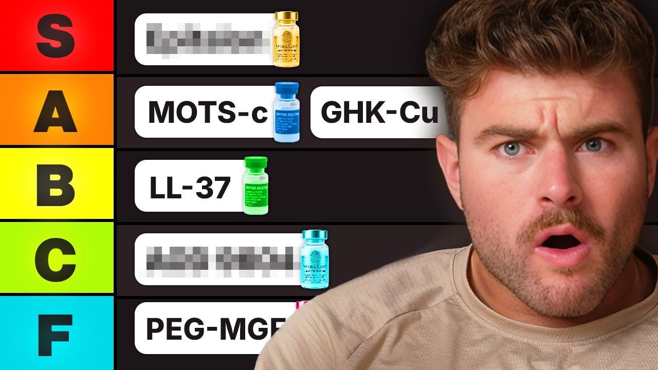 14 New FDA approved peptides ranked best to worst