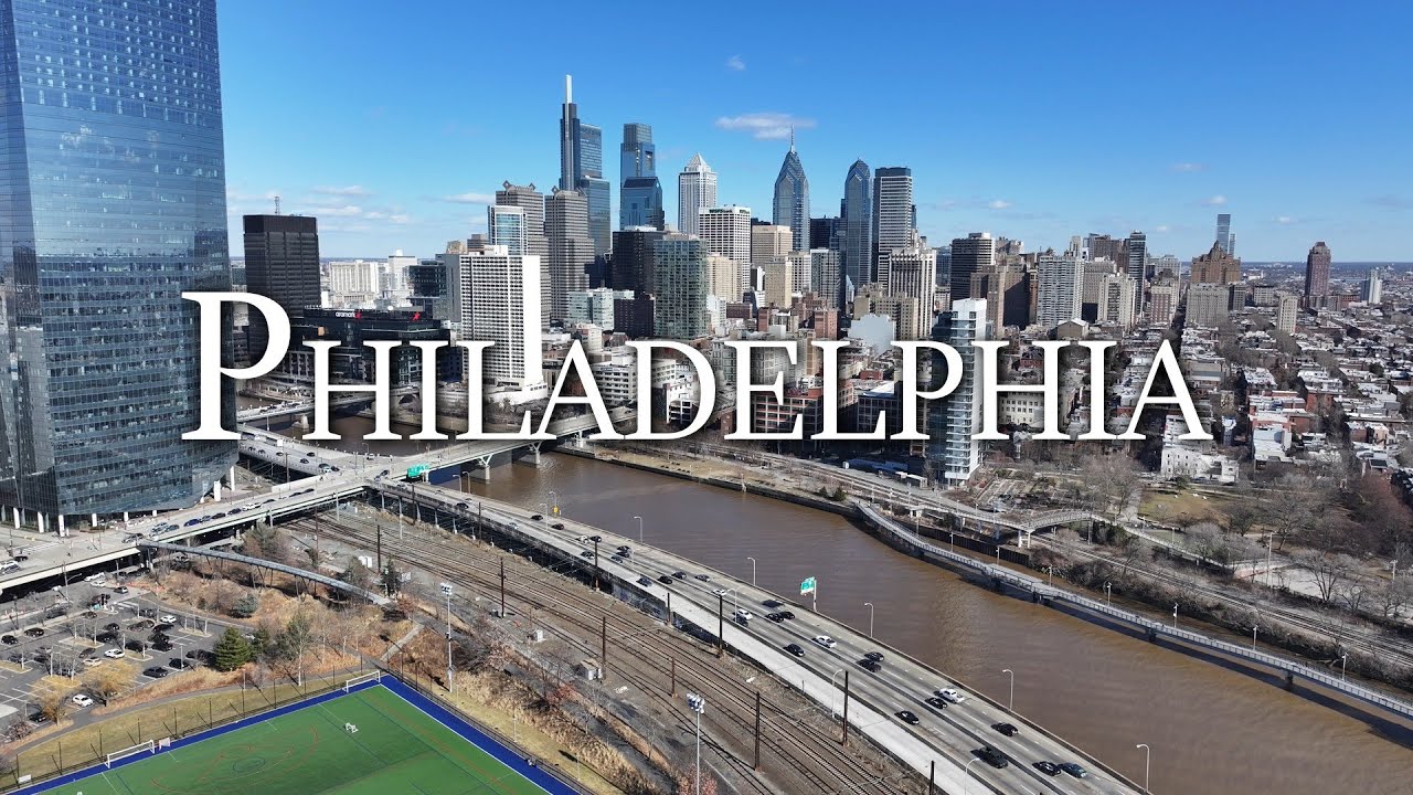 Philadelphia 4K - City of Brotherly Love | Relaxation Film