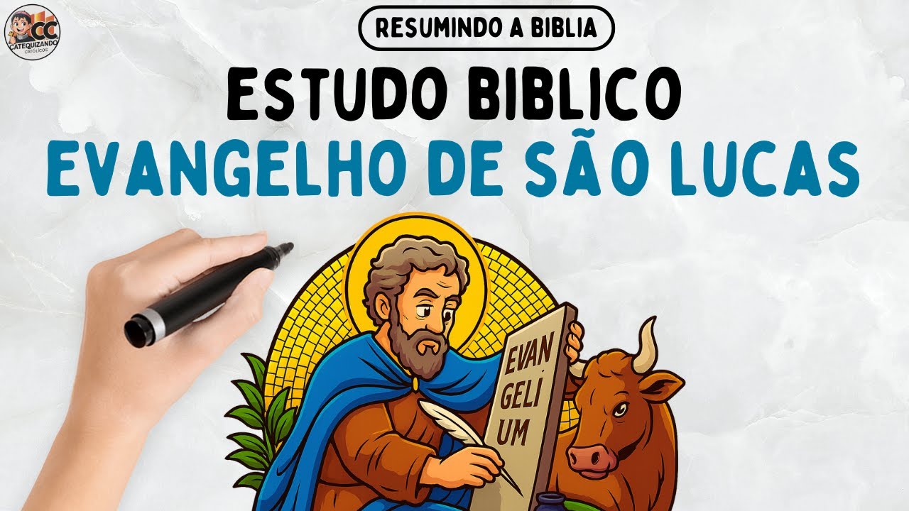 O Evangelho De São Lucas Explicado Passo A Passo em 10 Minutos!