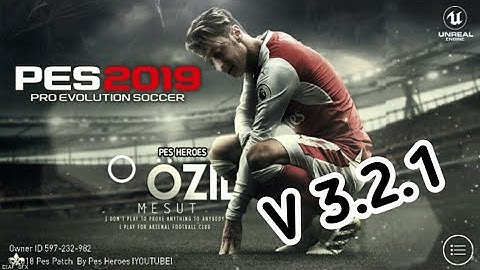 MESUT OZIL STARTSCREEN PATCH V 3.2.1. PES 2019 MOBILE BY PES HEROES