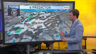 An active pattern will lead to several rounds of rain