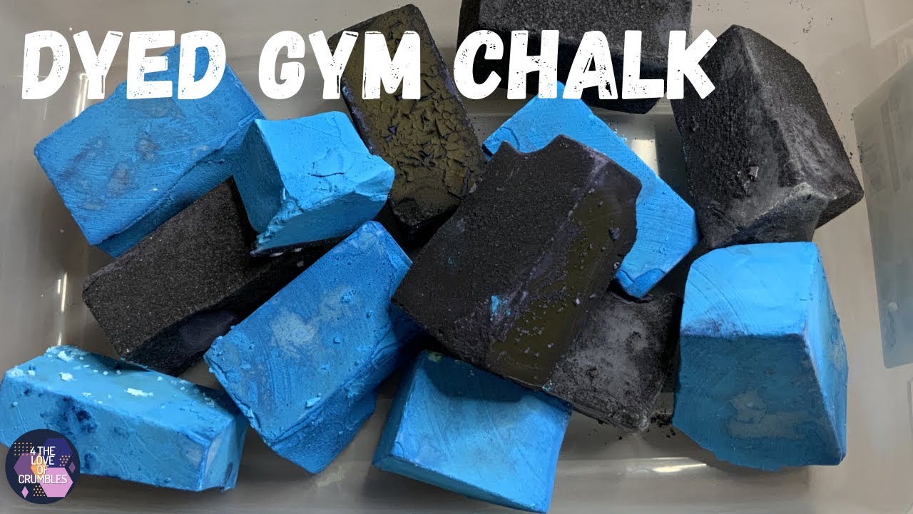 Dyed Gym Chalk🔵⚫️ LXVII YouTube
