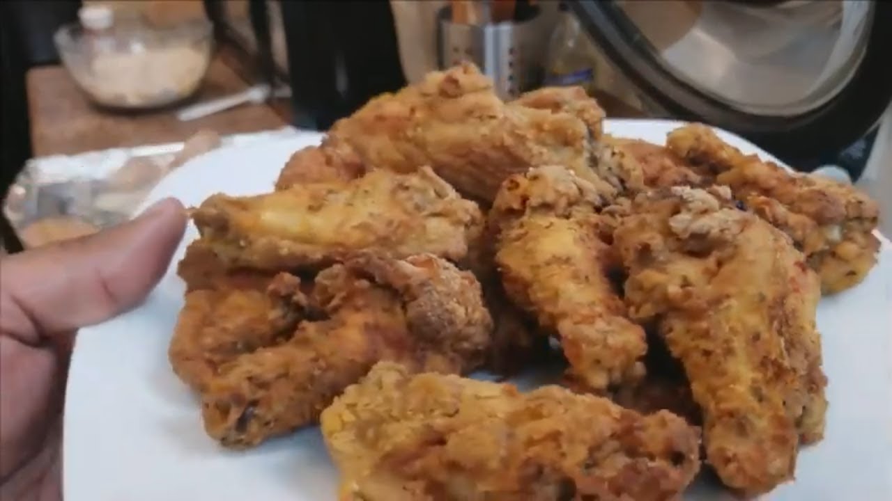 The Best Crispy Chicken Wings with a AirFryer YouTube