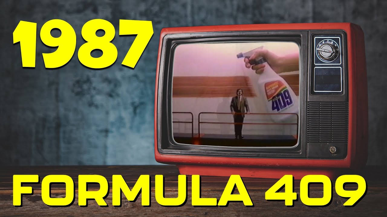 Formula 409 Spray Cleaner TV Commercial - May 1987