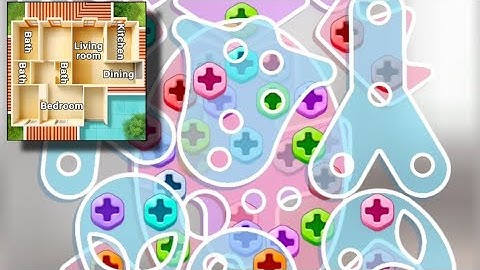 Screw Home ASMR Clean Level 1-20 Walkthrough Gameplay Android,iOS