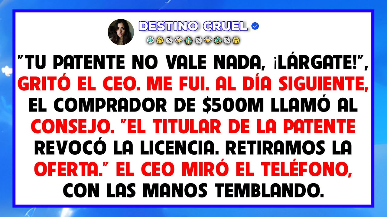 El ceo gritó 