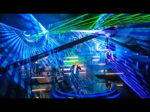 Lasershow For Robbie Williams At WETTEN DASS TV Show Tarm Showlaser GmbH Ralf Lottig Www Tarm De 