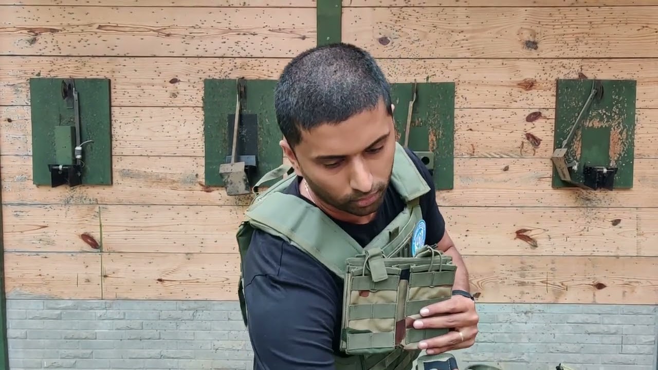 Tactical Bullet Proof Plate Carrier Vest, Ordnance Issued Plates