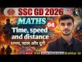 SSC GD 2026 Maths | Time Speed Distance | समय चाल दूरी | Maths by Shekhar Sir | GD Maths Class