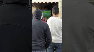مباشر من شوارع المغرب لحظة إحراز الهدف فى مرمى البرتغال ??