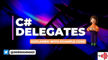 Delegates in CSharp | with full explanation and implementation | Urdu / Hindi