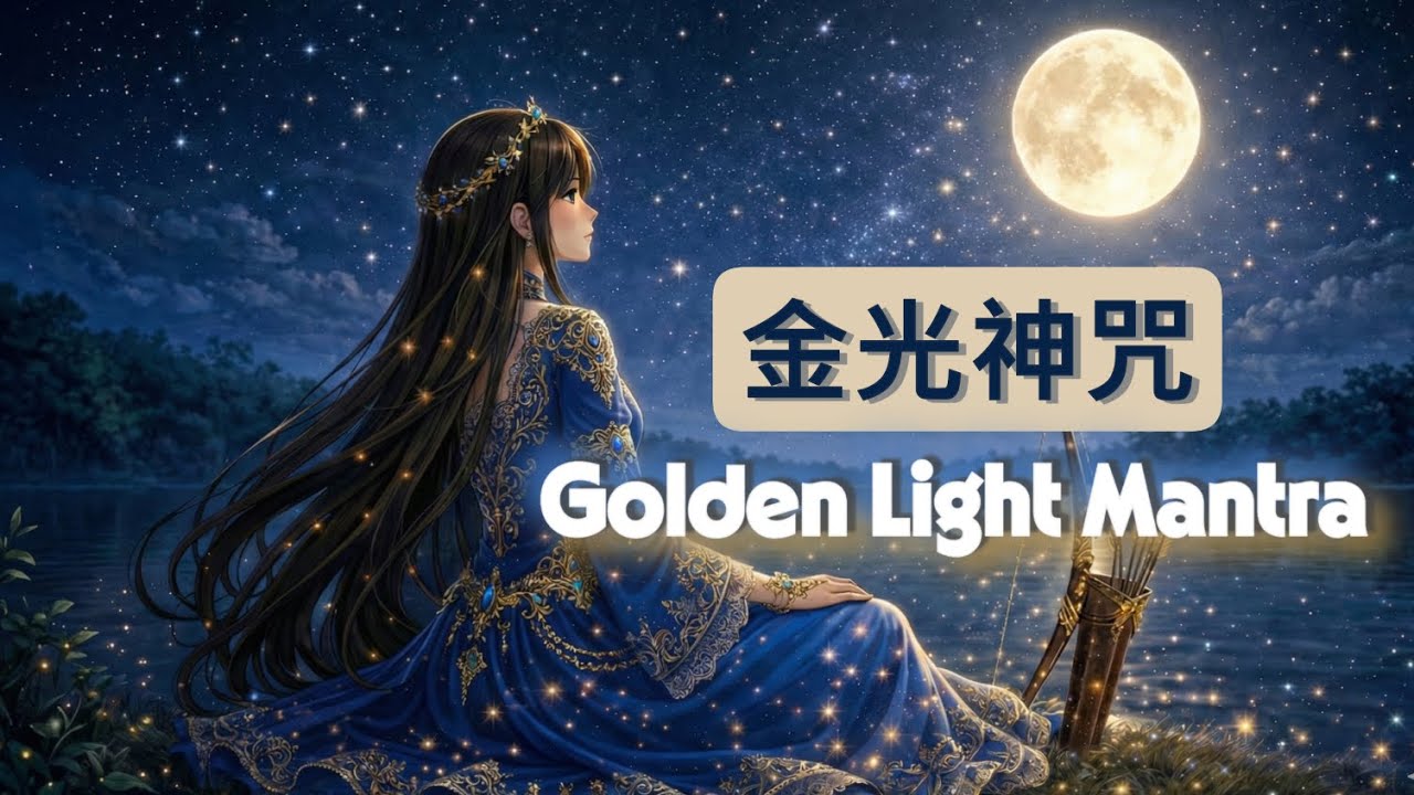 金光神咒 1Hour✨散發內在光芒｜能量防護｜強化磁場｜穩定心神｜療癒清音🌿冥想｜The Golden Light Mantra｜きんこうしんじゅ｜守護と浄化｜금광신주｜내면의 빛과 에너지 보호