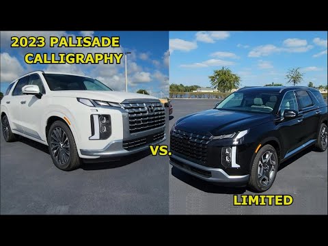 What's the Difference? 2023 Hyundai Palisade Limited vs. Calligraphy ...