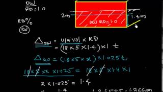 Ship Stability _ Effect of density on draft and displacement _Prob 6-10 Ex 5 Profile