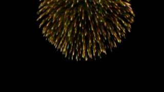 酒田花火ショー　コンテスト部門 パート7　Xacti Dmx-Ca8