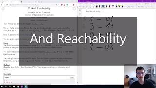 Codeforces problem - And Reachability