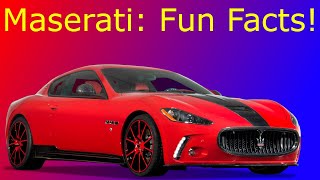 "Mind-Blowing Maserati Facts Revealed: Get Ready to be Wowed!"