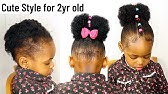 Quick mins Christmas Hairstyle For Black Little Girls With Short Natural Hair Youtube