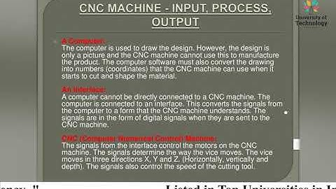 Types of CNC, Advantages, Disadvantages and Applications | Online Education | Learn Online