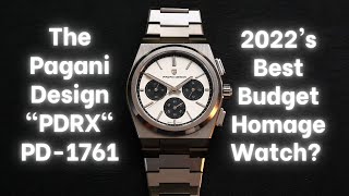 The Pagani Design PDRX Chronograph PD1761 - Is this the hottest Homage  of 2022