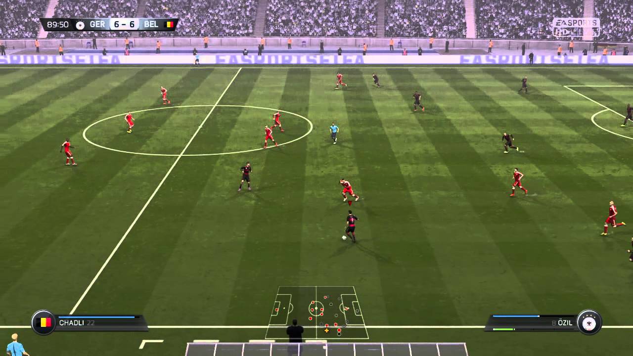 FIFA 15 gameplay Germany vs Belguim