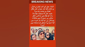 Imran Khan sister Aleema Khan statement