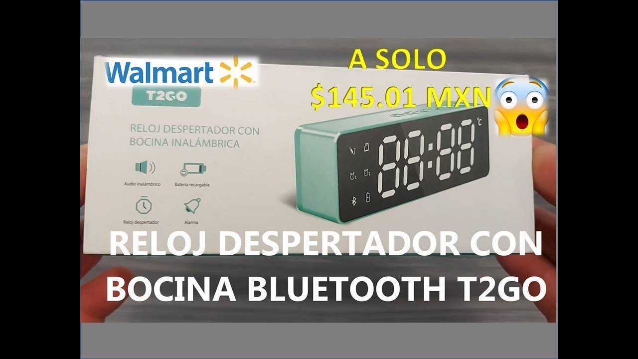 Smartband T2GO con Termómetro Unisex Negro