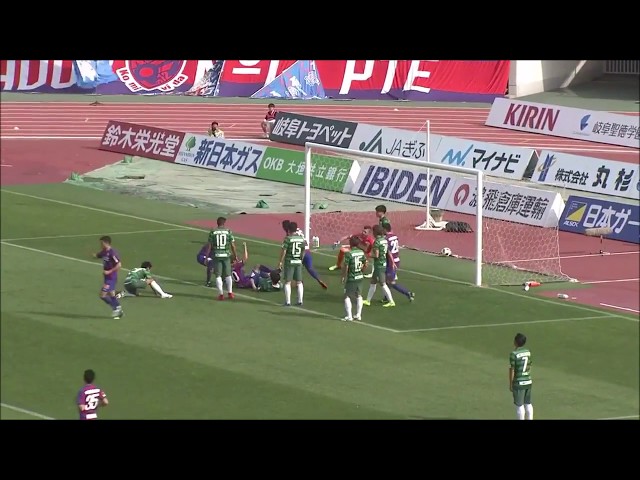 【公式】ゴール動画：小椋 祥平（甲府）51分 ＦＣ岐阜vsヴァンフォーレ甲府 明治安田生命Ｊ２リーグ 第7節 2018/4/1