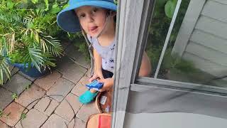 Storm door disassembly and screen replacement